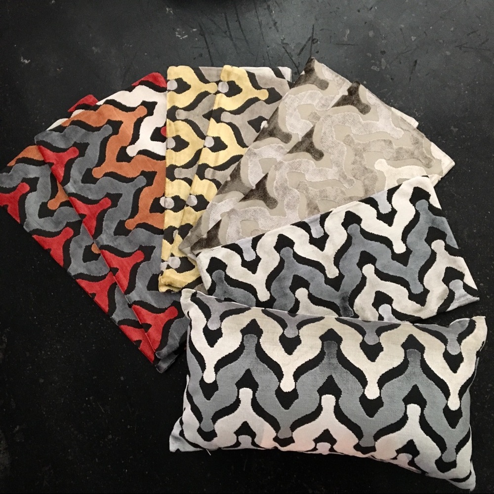 Room&Board Mahal Pillow Case Lumbar NEW 4 colors