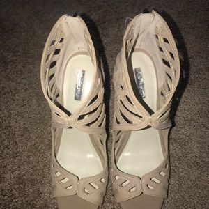 BCBG Nude Heels