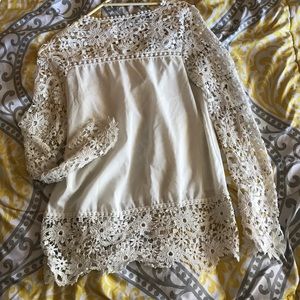 White Lace Top