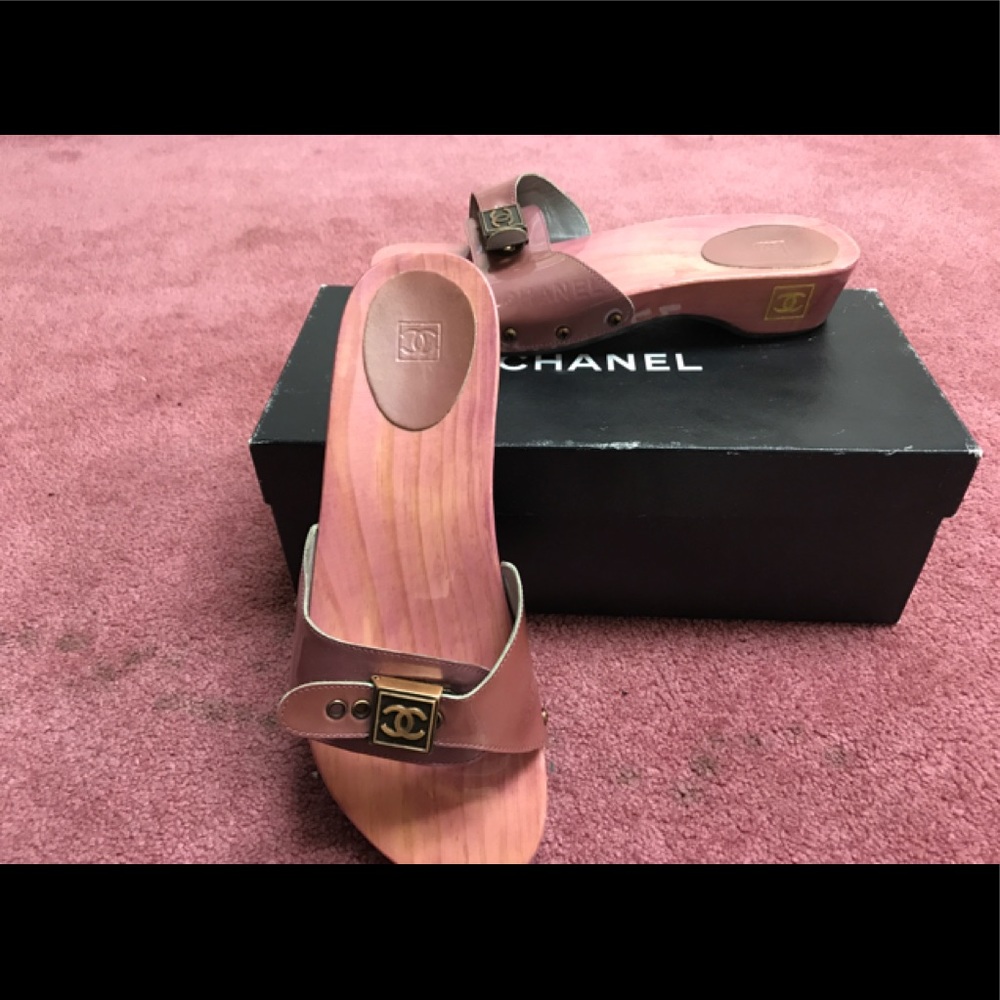 Authentic Chanel sandals