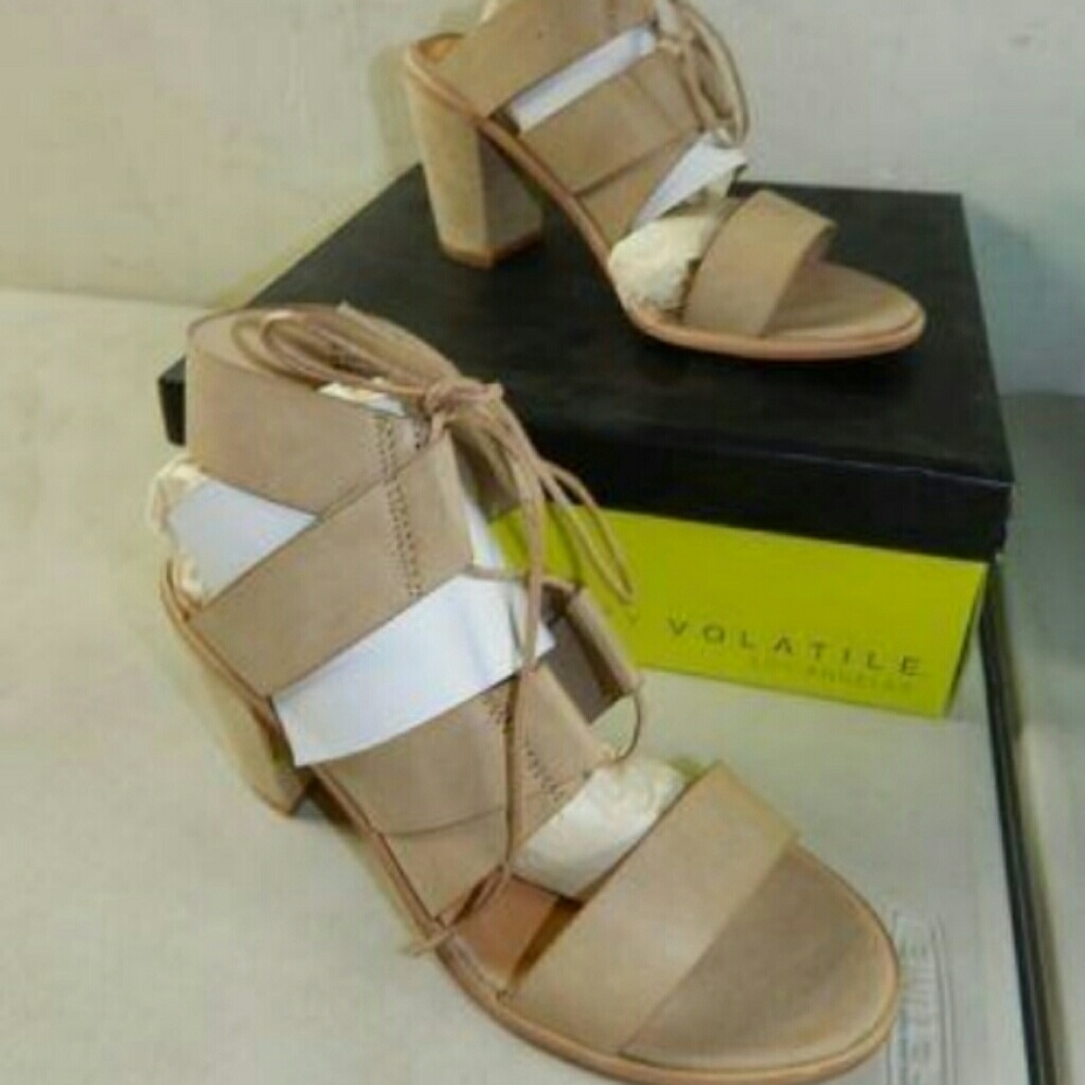 Very Volatile Dim Women's Sandal, Size 8