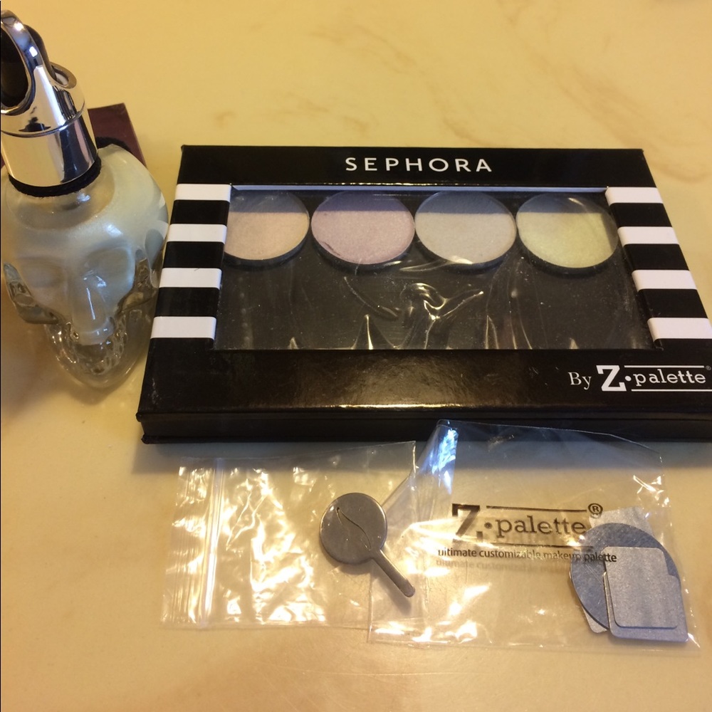 HOLOGRAPHIC HIGHLIGHTER SEPHORA Z PALETTE SET