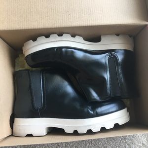 Camper boots in black US7 EU37