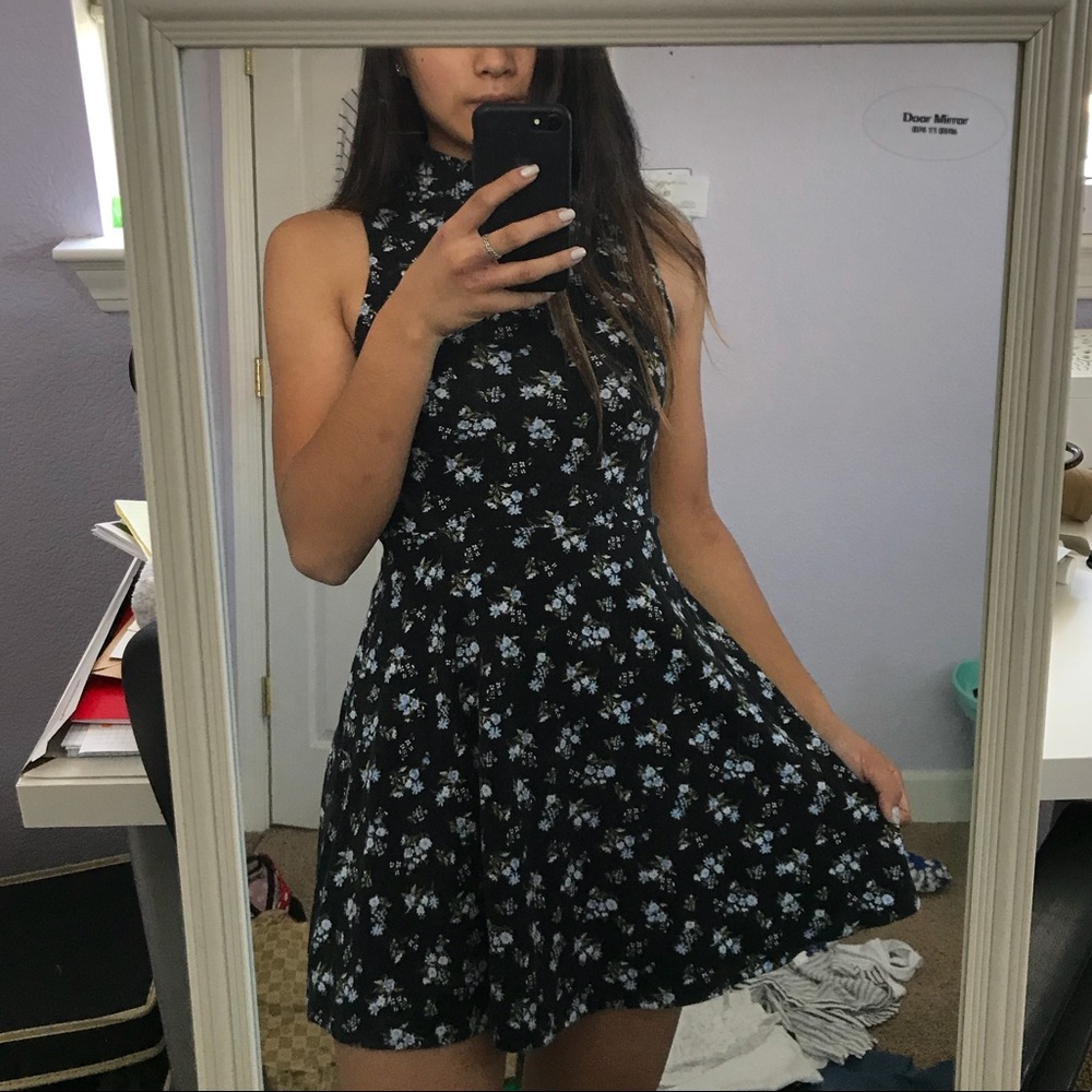 Floral Skater Dress