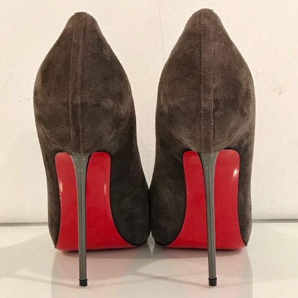 louboutin metal heel