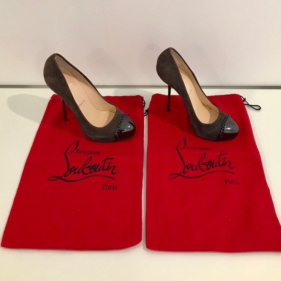 louboutin metal heel