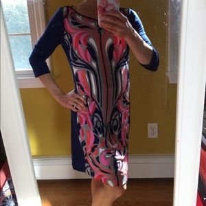 Super comfy stretchy print dress