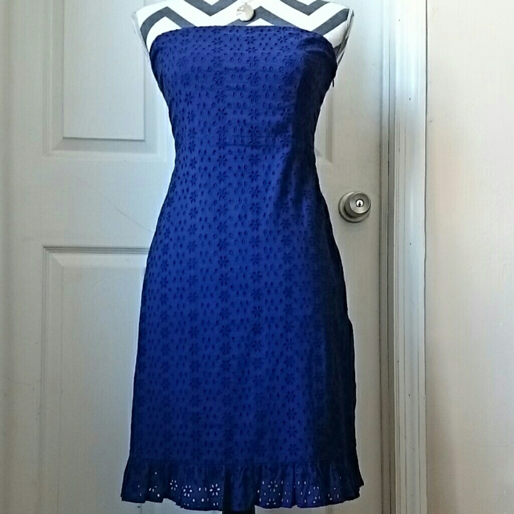 Floral Eyelet Dress