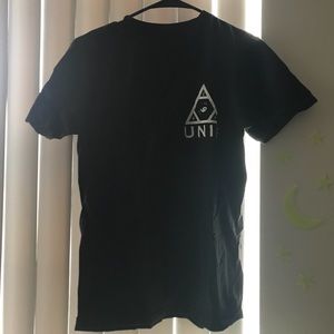 black Unif tee