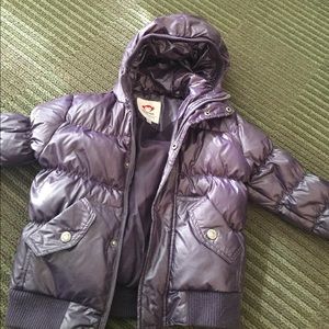 Appaman size 4 toddler metallic purple jacket