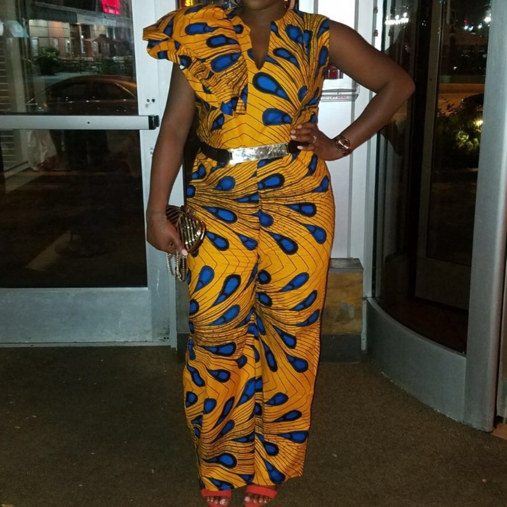 Ankara jumpsuit