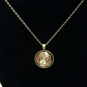 Cabochon Steampunk Lion