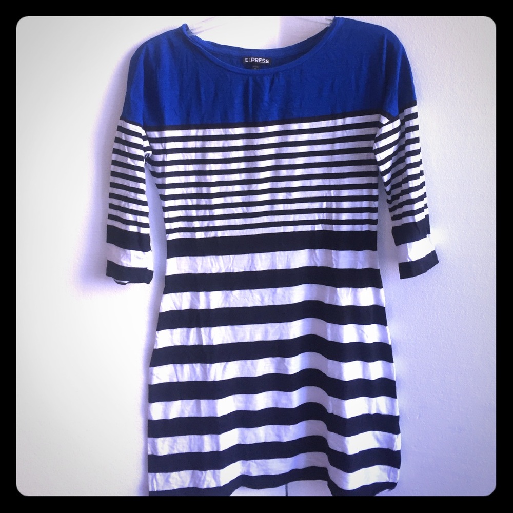 Express Medium Striped Dress