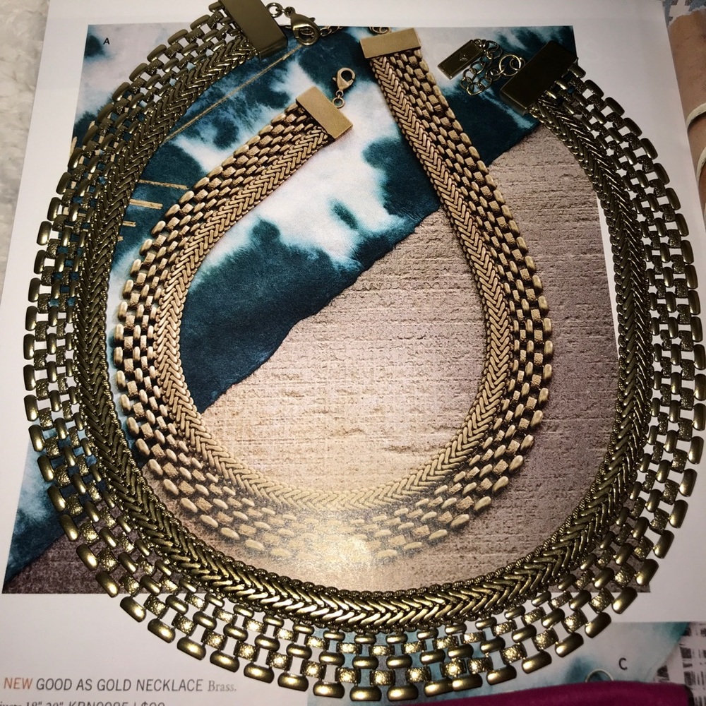 SILPADA Necklace brass