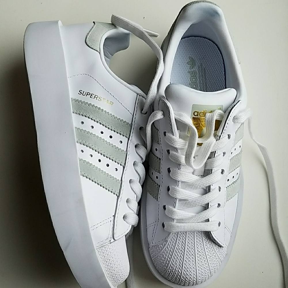 SOLD -Adidas Originals Superstar Platform Sneakers