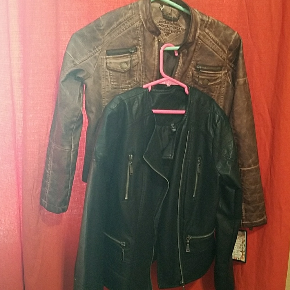 100% vegan leather jackets