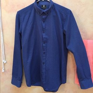 Men’s Shirt by Steel&Jelly. Size M Blue Pattern