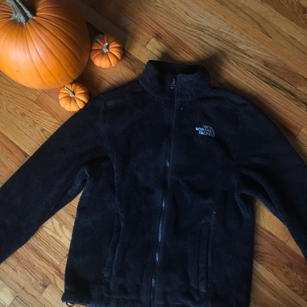 North Face Fuzzy Zip-Up