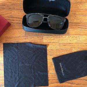 Authentic Salvatore Ferragamo sunglasses