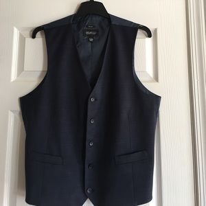 Navy blue vest