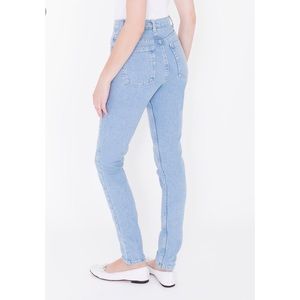 American Apparel High Waisted Skinny Jeans