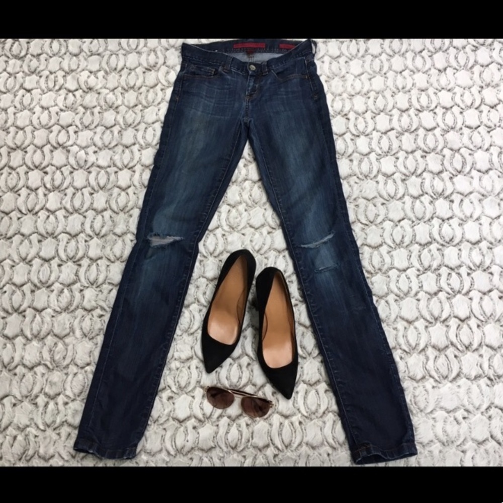 Limited Edition BR Distressed Ripped Jeans