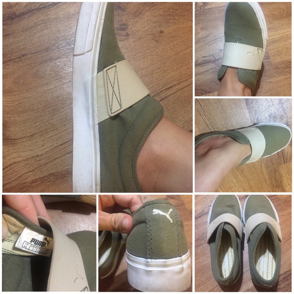 SOLD Puma Slip-on Casual Tennis Shoes