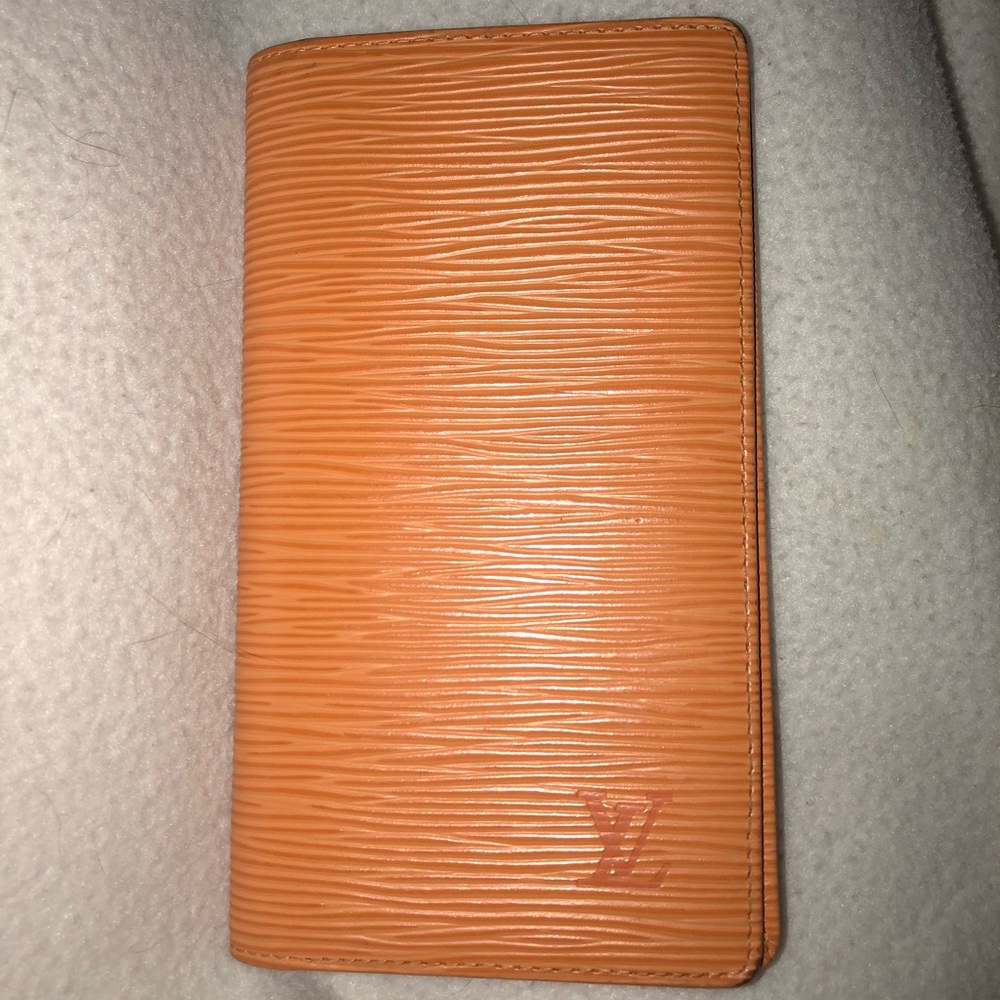 LV Orange Epi Pocket Agenda