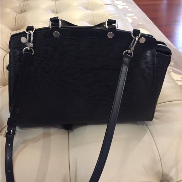 Louis Vuitton black leather bag - Picture 4 of 5