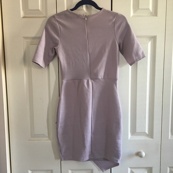 Asymmetrical Lilac Dress - Picture 4 of 5