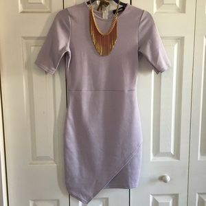 Asymmetrical Lilac Dress
