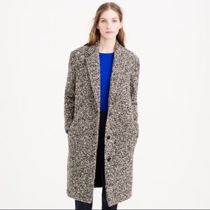 J Crew Boucle Coat Topcoat Wool Madewell