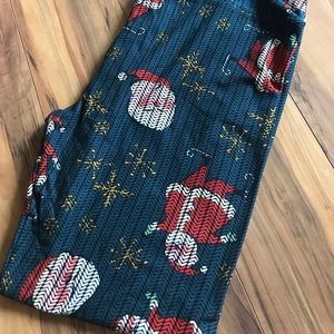 Lularoe TC holiday leggings