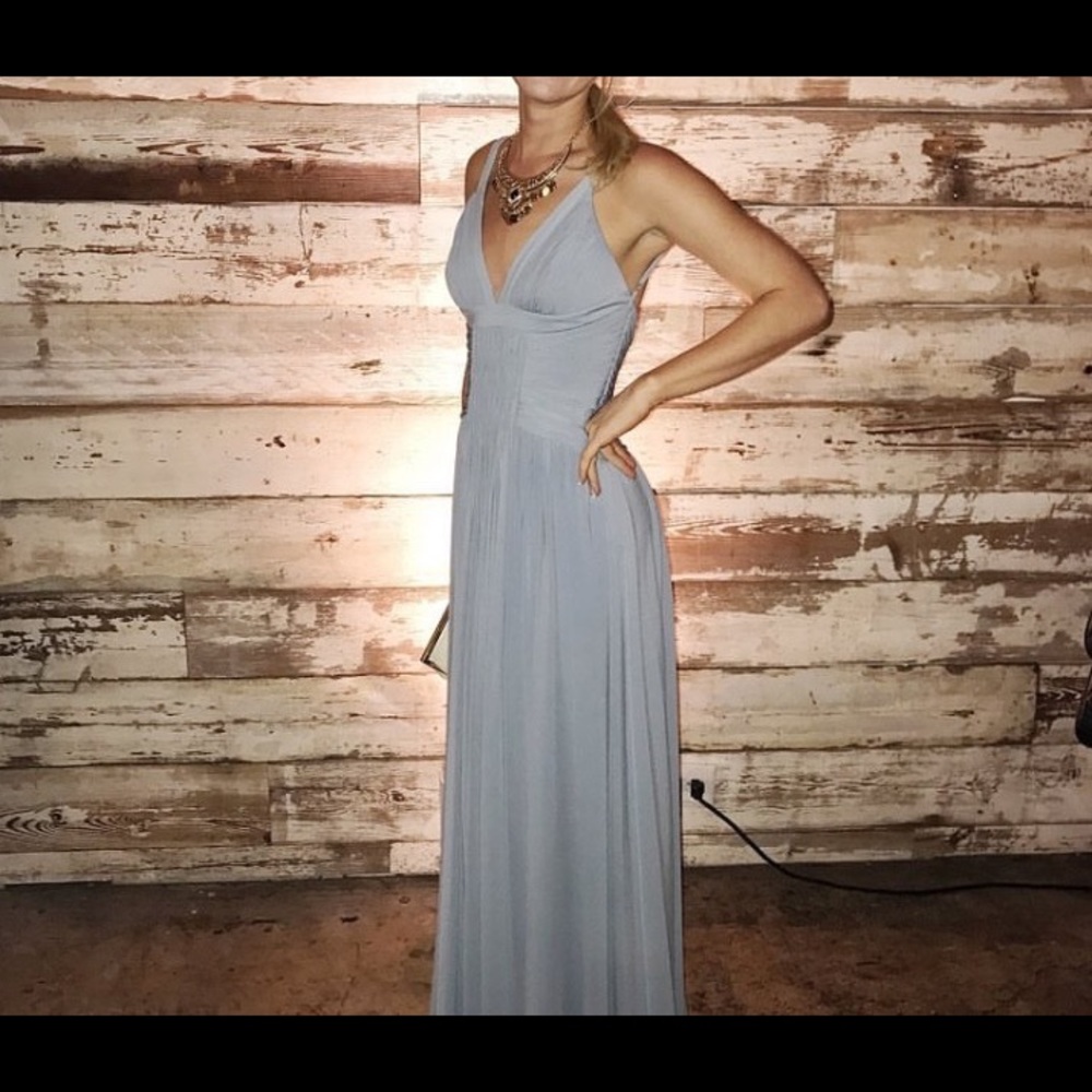 Bcbgmaxazria Light Blue Formal Dress