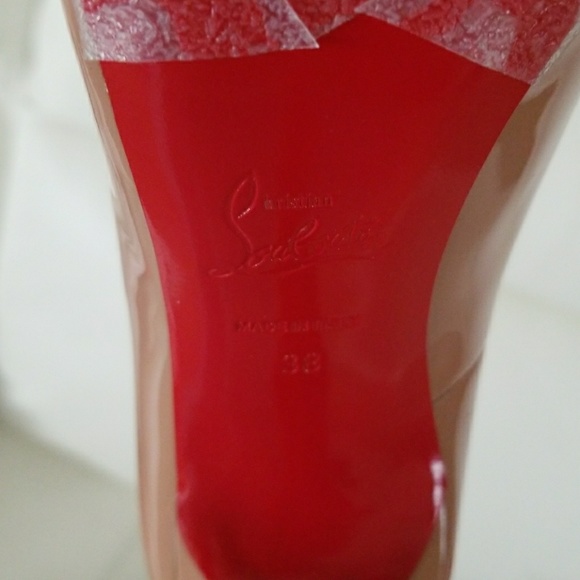 Updated 🤩Christian Louboutin So Kate Size 38 Nude - Picture 6 of 8