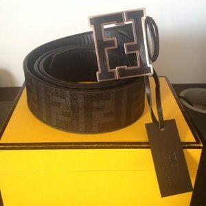 Brown Fendi Belt