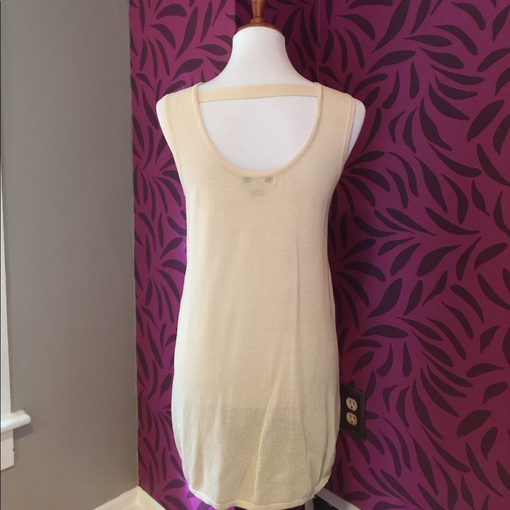 🚩SALE🚩WD.NY mesh tunic with cutout back