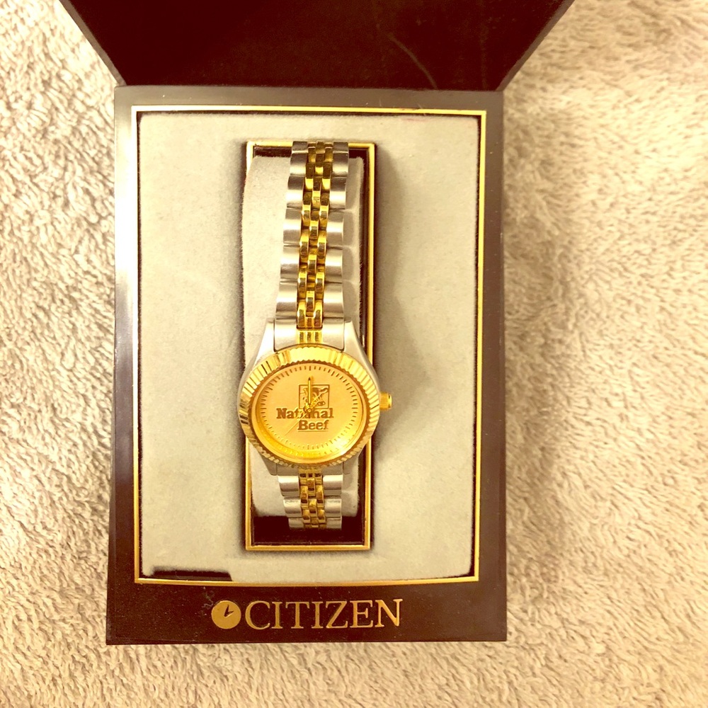 New Citizens women’s two tone watch