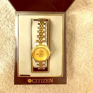 New Citizens women’s two tone watch