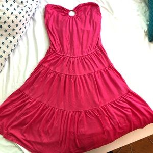 Strapless pink juicy couture dress👗