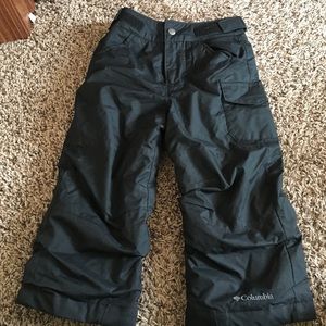 3T Columbia black snow pants
