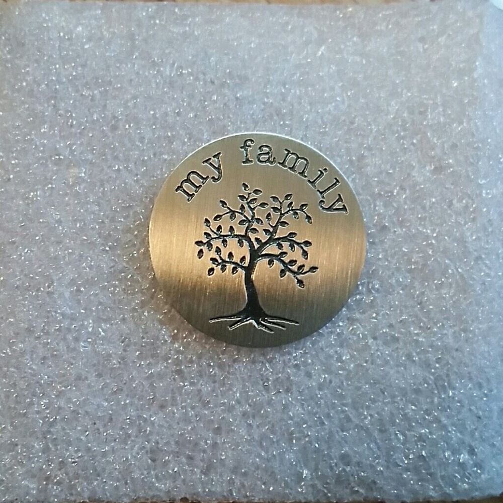 Large Plate Charm for Locket