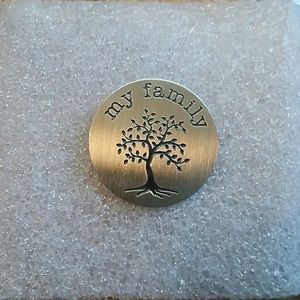 Large Plate Charm for Locket