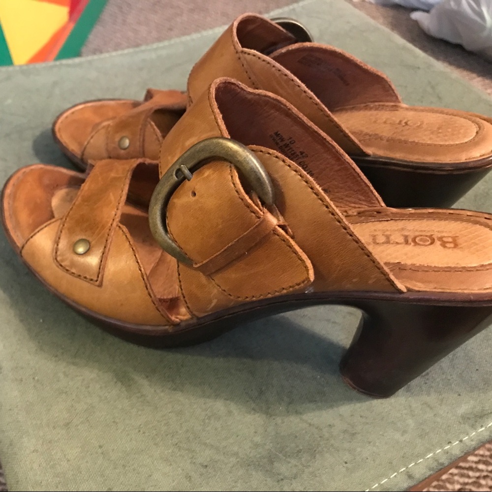 Born Leather Heels