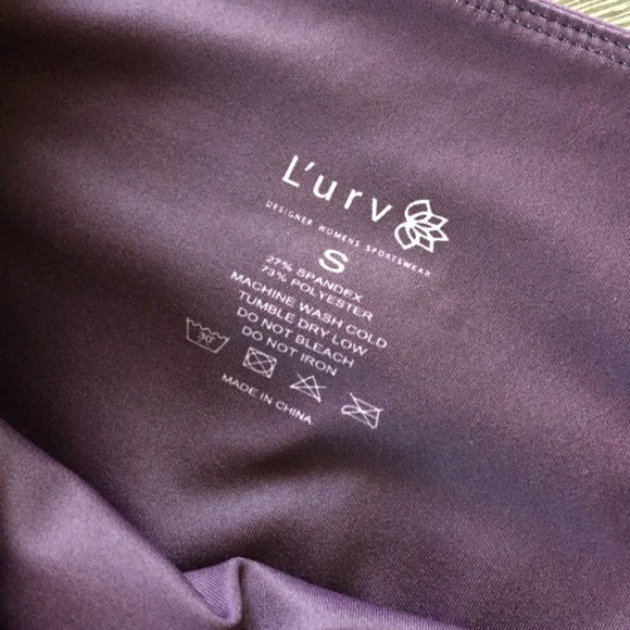 L’urv I am a dreamer legging in Raisin sz small - Picture 6 of 7