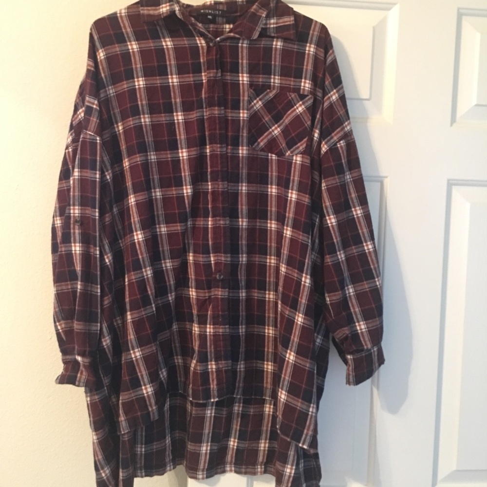 Brown Plaid Tunic!