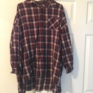 Brown Plaid Tunic!