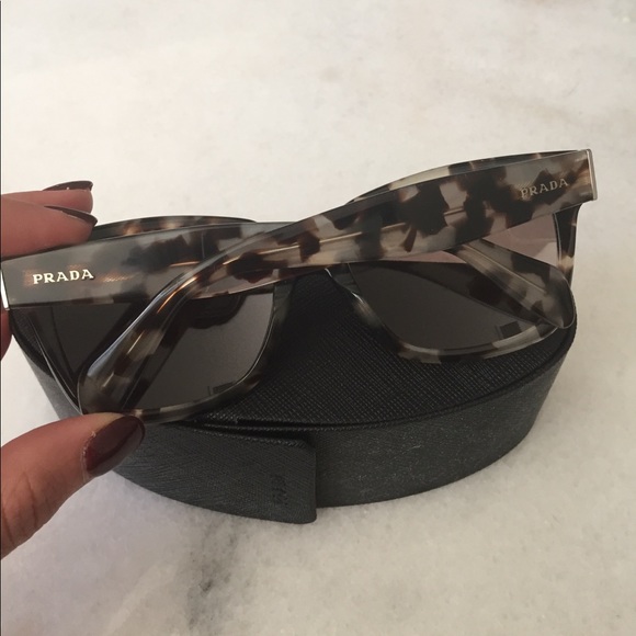 Prada Tortoise Cat Eye Sunglasses