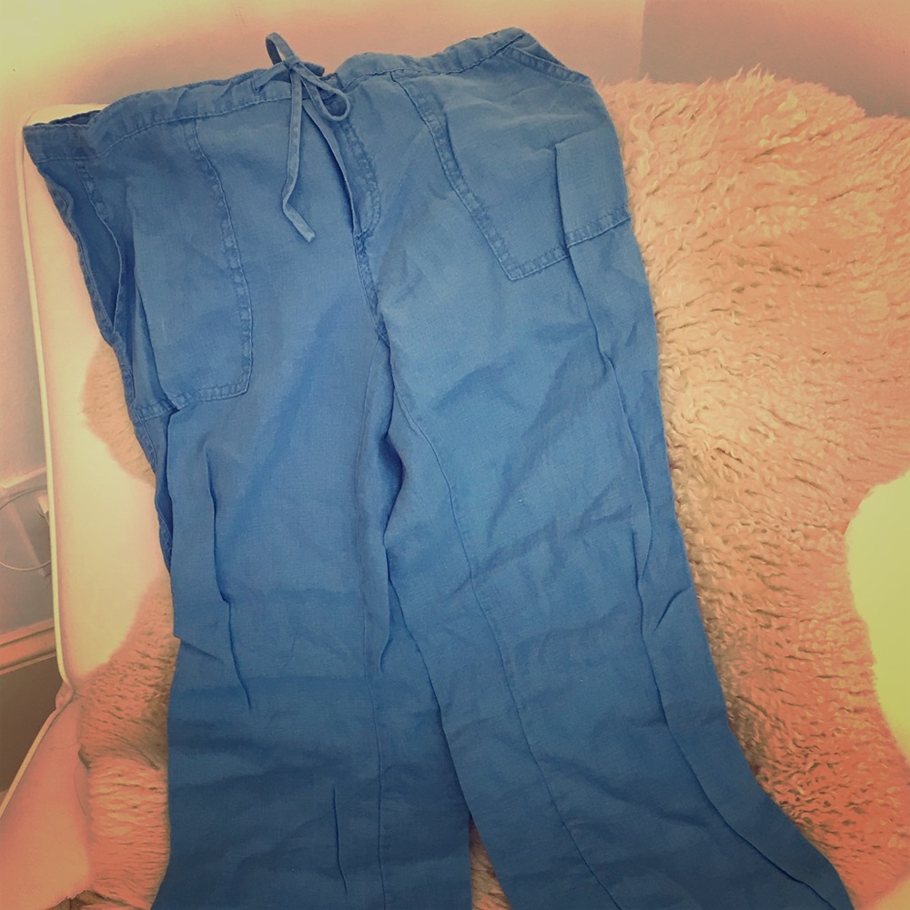 Victoria’s Secret Short Linen Pant; 2 for $30