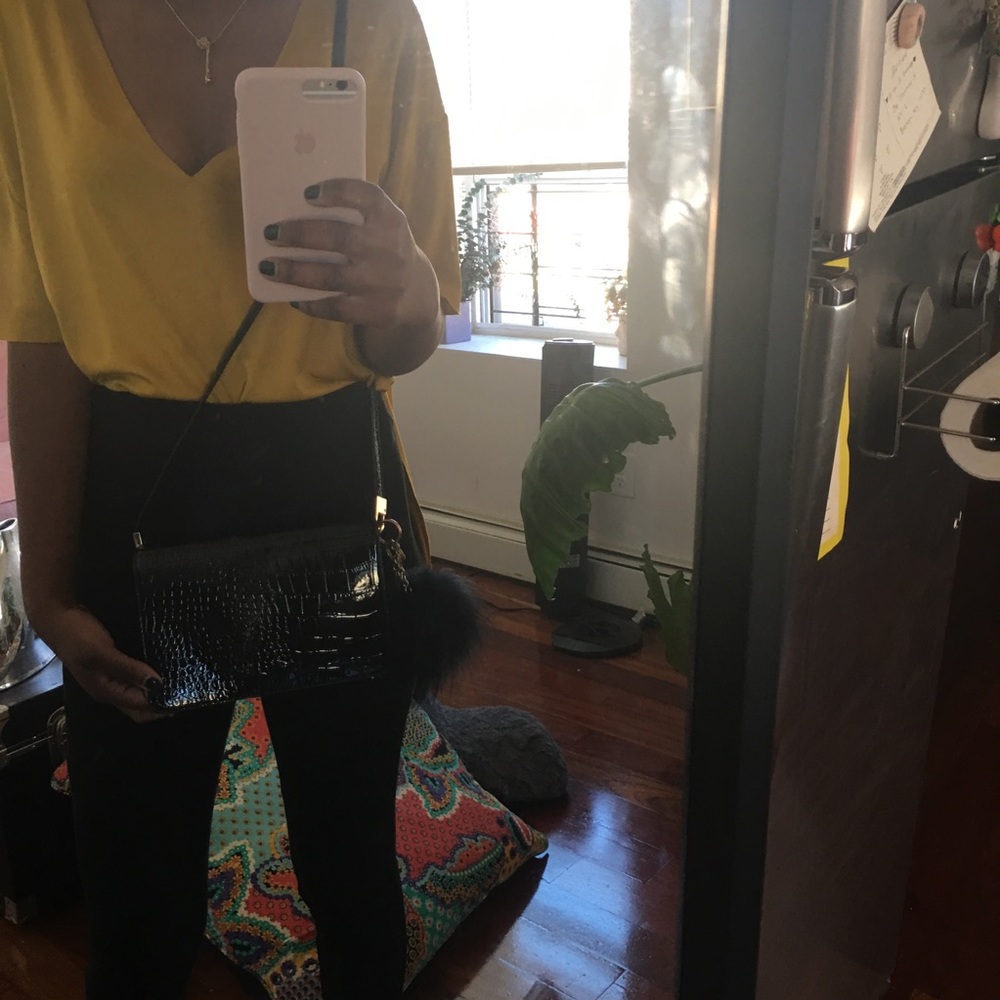 leather cross body bag